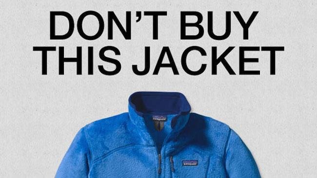 Patagonia: quando dire di “non comprare” fa vendere di più